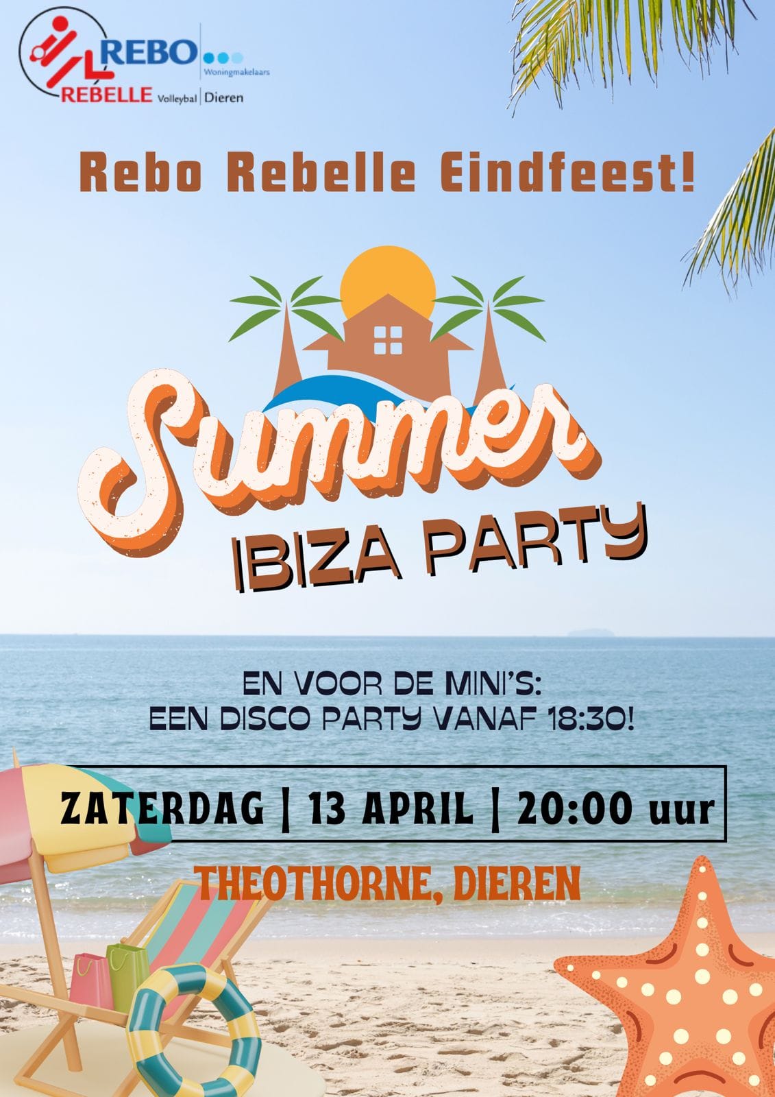 Summerparty (Discoparty voor de mini's!!)
